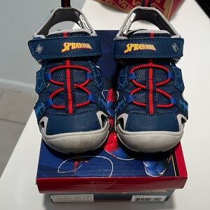 Marvel Spider-Man Kids Sneakers - Navy and Red